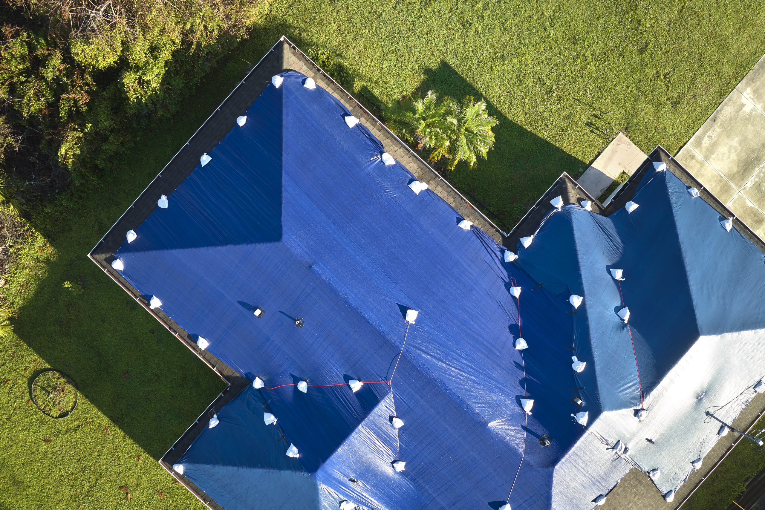 Terra Nova roofing example related to low slope roof section replacement